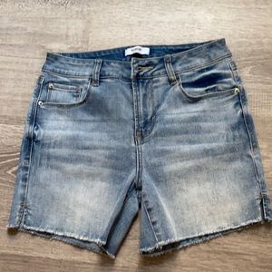 Denim Shorts - Midi